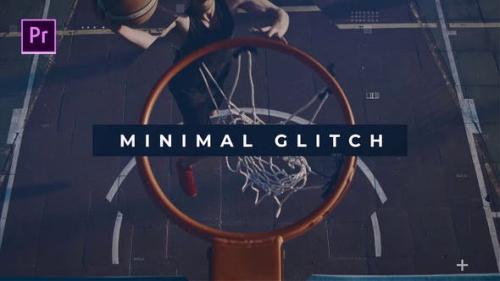 Videohive - Minimal glitch Promo