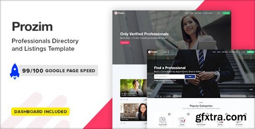 ThemeForest - Prozim v1.0 - Professionals Directory & Listings Template - 26518264