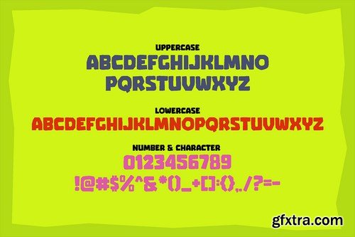 GUMDROP - taste of adventure font