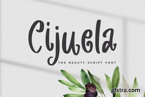 Cijuela - The Beauty Script Font