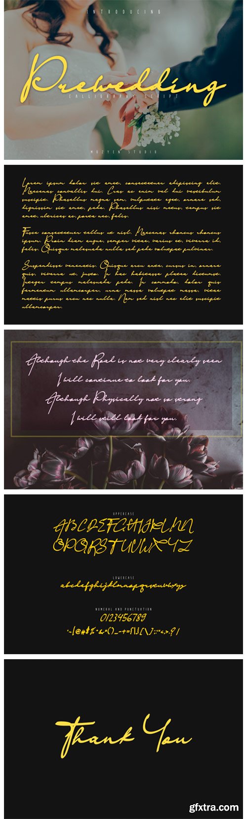 Prewedding Font