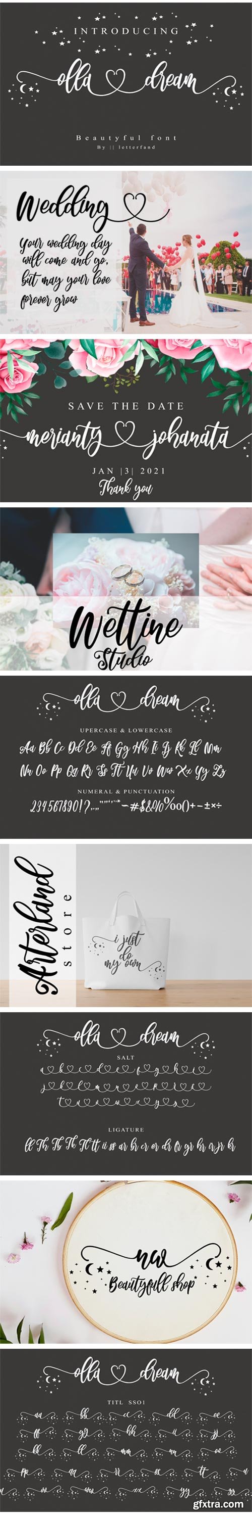 Olla Dream Font