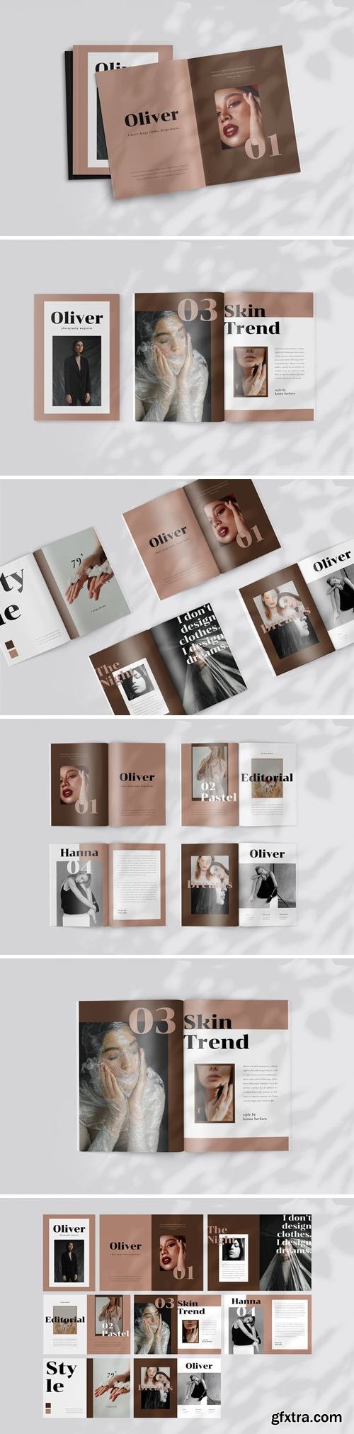 Olivier - Fashion Magazine Template