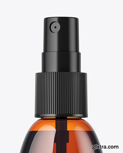 Amber Spray Bottle Mockup 61975