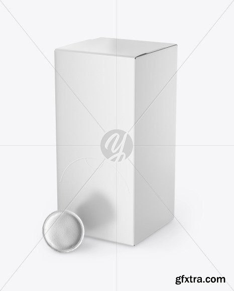 Box With Coffee Capsules Mockup 61977