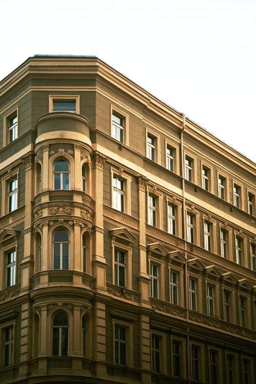 Traditional European apartment building - 2273326