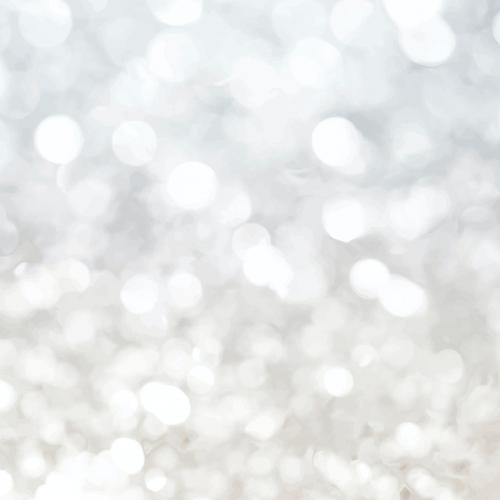 Light silver glitter textured social ads vector - 2280146