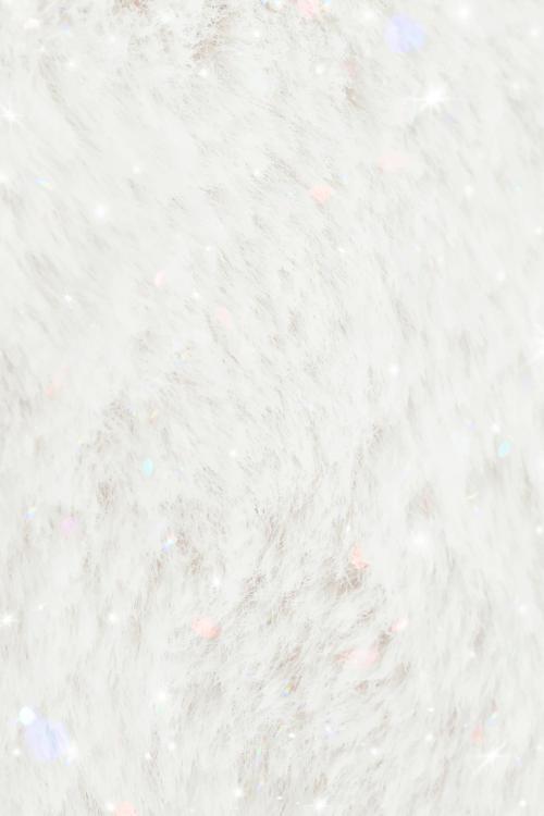 White sparkle fur texture background vector - 2280174