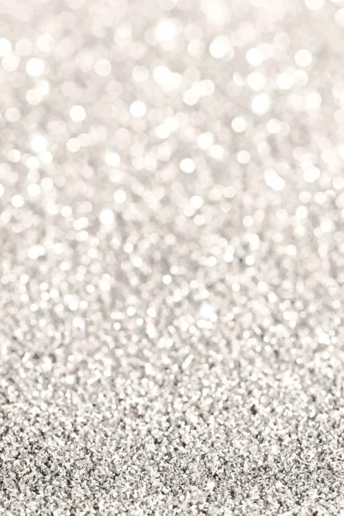 Light silver glitter textured background vector - 2280240