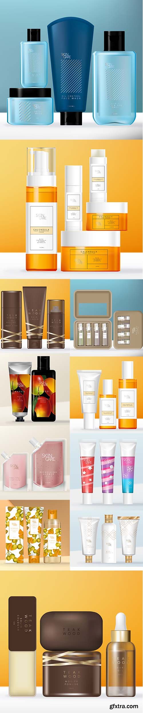 Cosmetics Packaging Collection