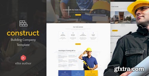 ThemeForest - Construct v1.0 - Construction & Building HTML5 Template - 20491694