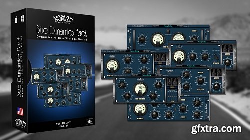 Nomad Factory Blue Tubes Dynamics Plug-Ins v5.13 macOS-DDP