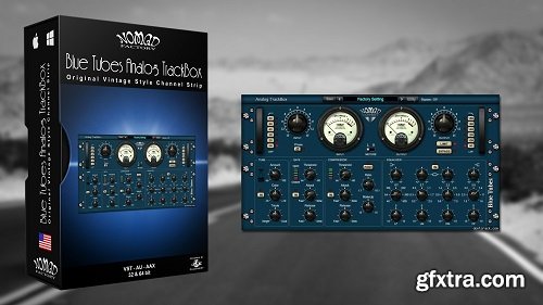 Nomad Factory Blue Tubes Analog TrackBox v5.12 macOS-DDP