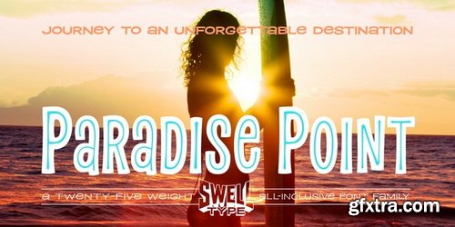 Paradise Point Font Family