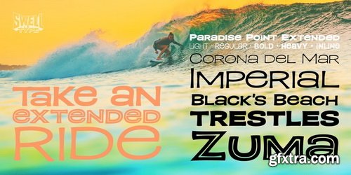 Paradise Point Font Family