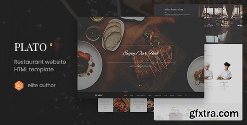 ThemeForest - Plato v1.0 - Restaurant & Food One Page HTML5 Template - 22742433