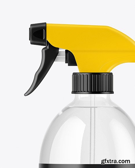 Clear Spray Bottle Mockup 61957