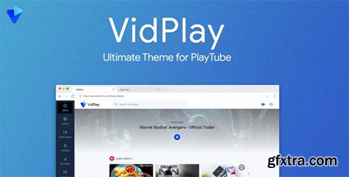 CodeCanyon - VidPlay v1.6 - The Ultimate PlayTube Theme - 24194567