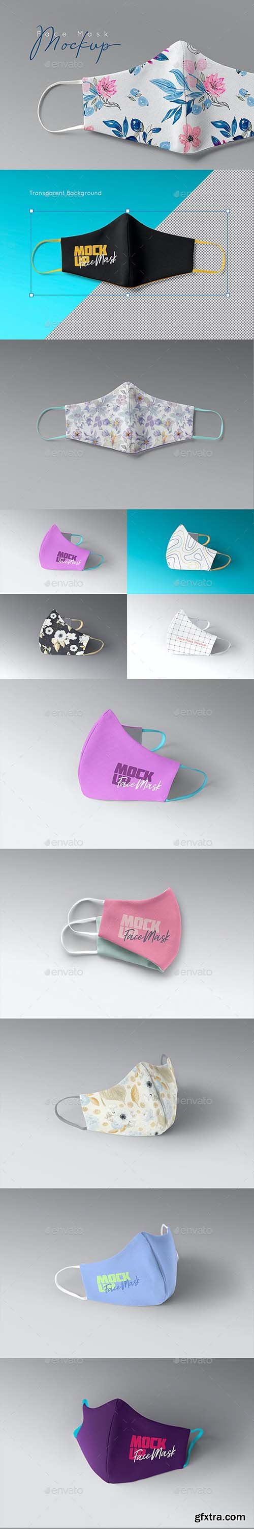 GraphicRiver - Face Mask Mockup v3 27061623