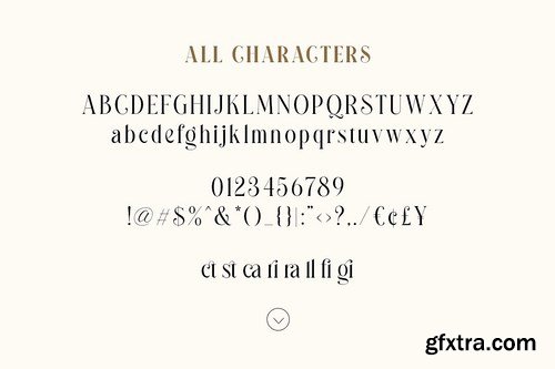 CM - Madegra Serif (9 Weight Font Styles) 5043797