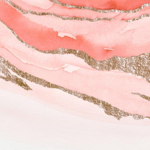 Shimmering pink watercolor brush stoke background - 2051416