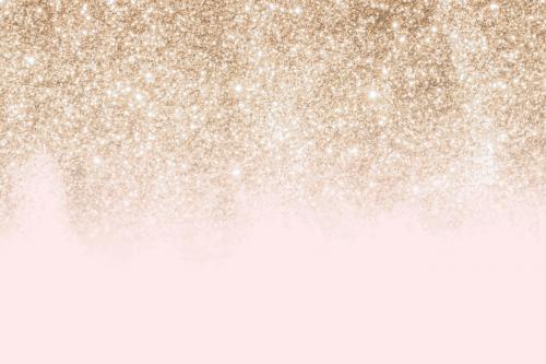 Pink and gold glittery pattern background vector - 938049