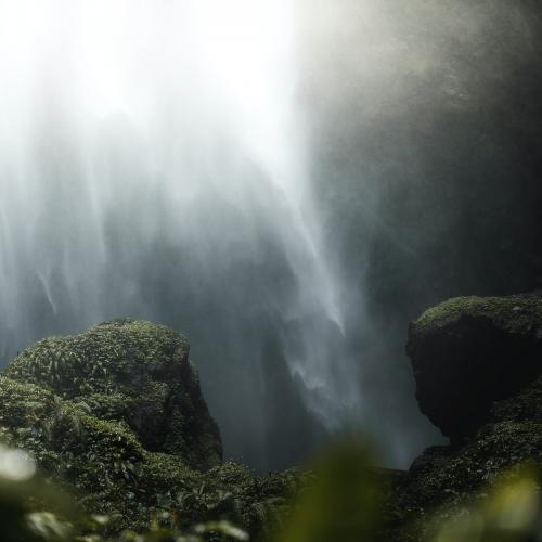 View of waterfall in Java, Indonesia - 2092649