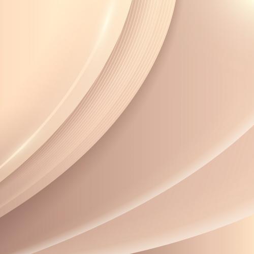 Beige abstract curved background vector - 2046570