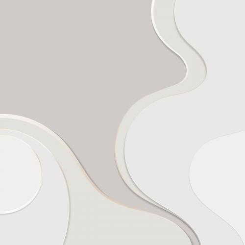 Abstract beige curve background vector - 2050171