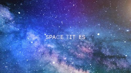 MotionArray - Space Titles - 261361