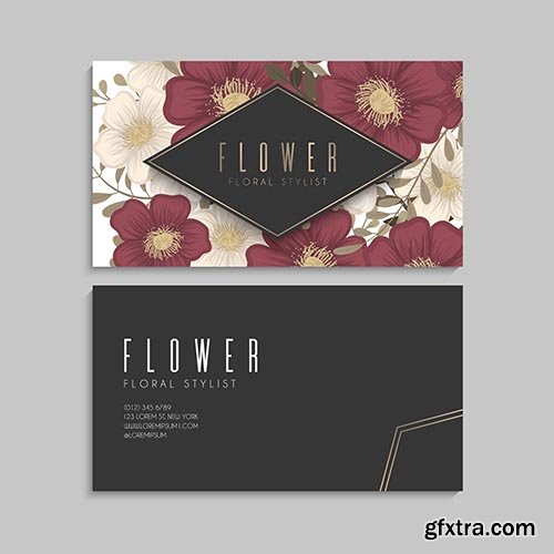 Flower Business Cards