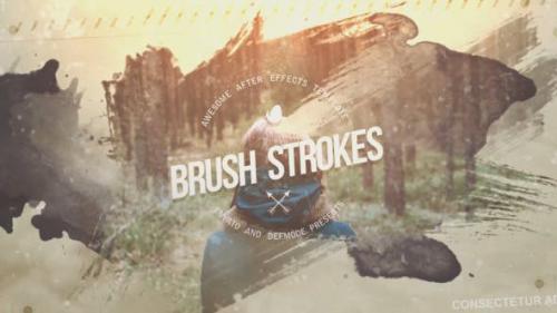 Videohive - Brush Strokes Inspire Slideshow