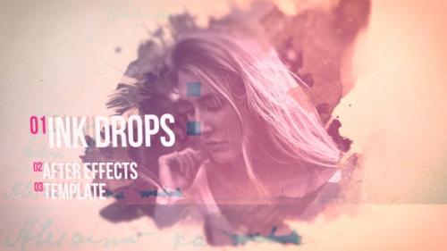 Videohive - Ink Drops