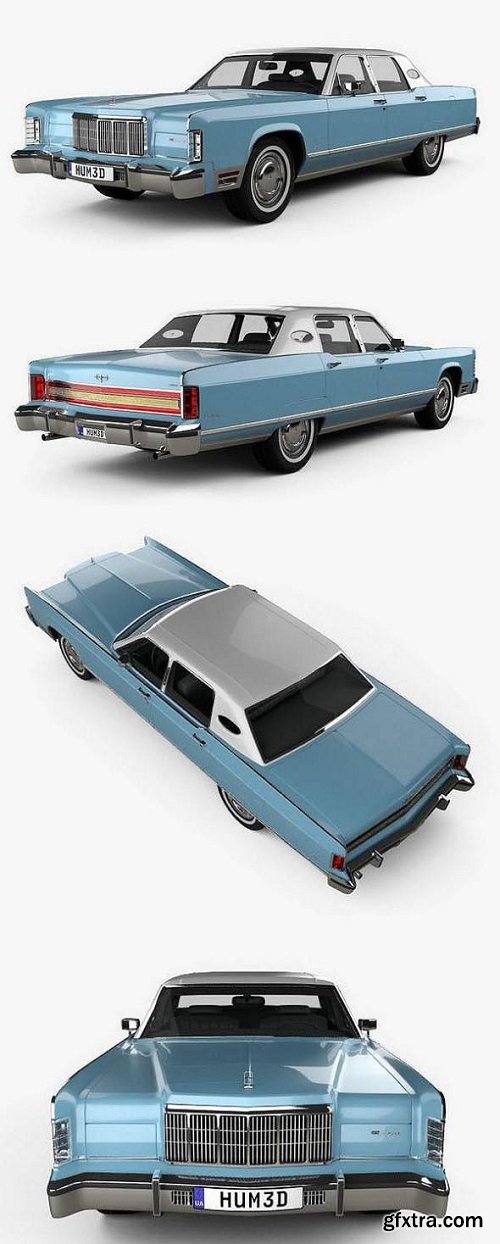 Lincoln Continental sedan 1975