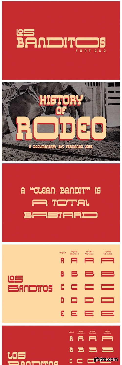 Los Banditos Font