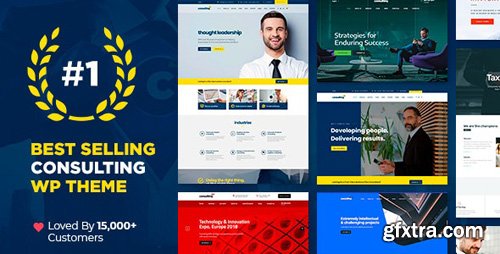 ThemeForest - Consulting v5.0.2 - Business, Finance WordPress Theme - 14740561 - NULLED