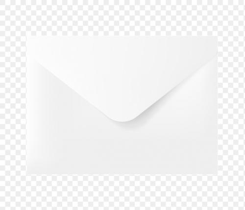 Plain paper envelope transparent png - 2026278