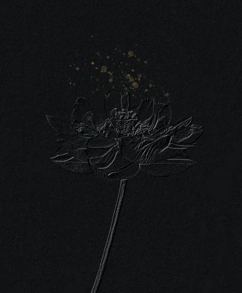 Lotus flowers vintage illustration vector, remix from original painting by Ogawa Kazumasa. - 2267608