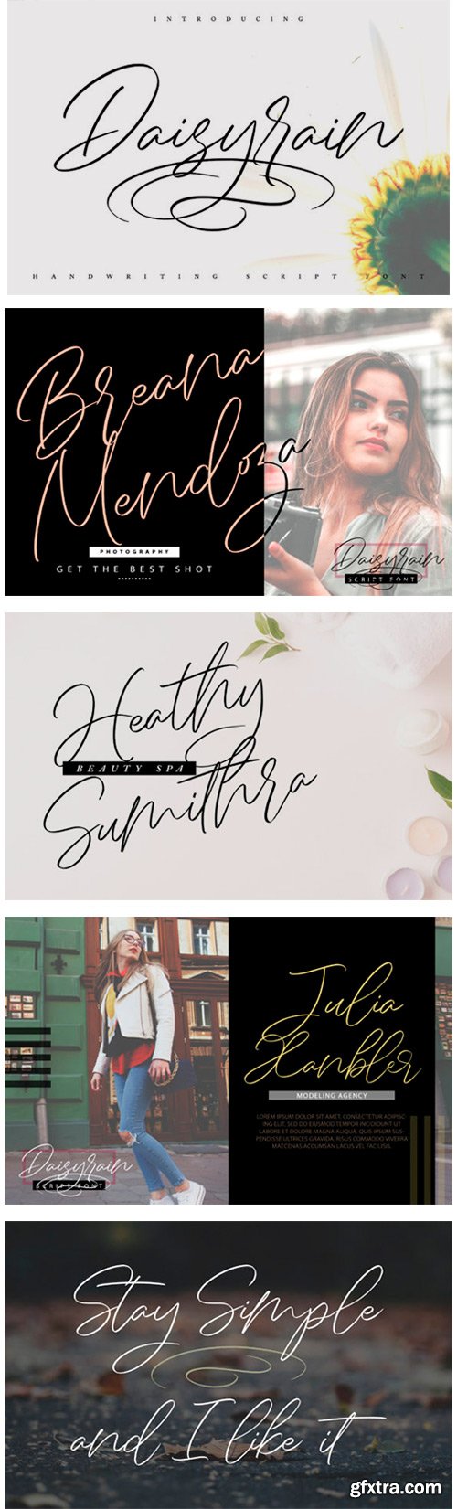 Daisy Rain Font