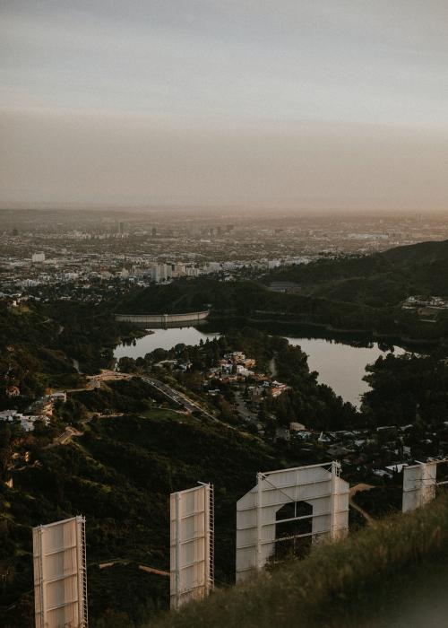 View from behind the Hollywood sign - 2263159