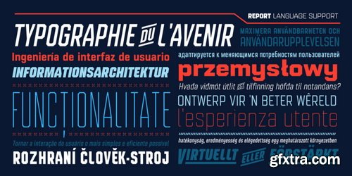 Refinery Font Family