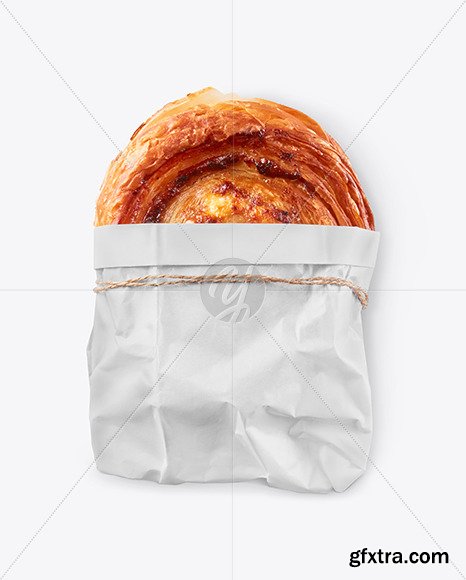 Bun in a Paper Bag Mockup 62047