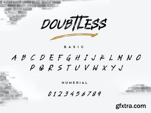 Doubtless YP Brush Font