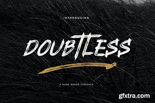 Doubtless YP Brush Font