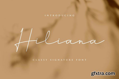 Hiliana YP Signature Font