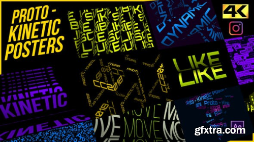 Videohive Proto - Kinetic Posters 26556971