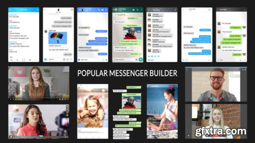 Videohive Popular Messenger Builder v3.0 1989391