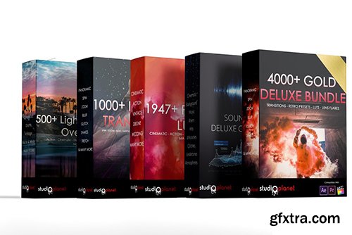 Studioplanet 4000+ Gold Deluxe Bundle Collection