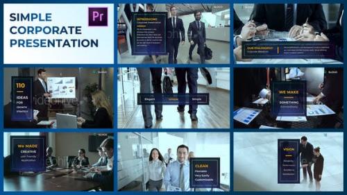 Videohive - Simple Corporate Presentation – Premiere Pro