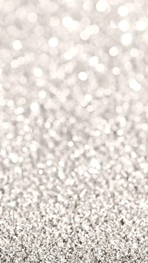 Light silver glitter textured mobile wallpaper - 2280426